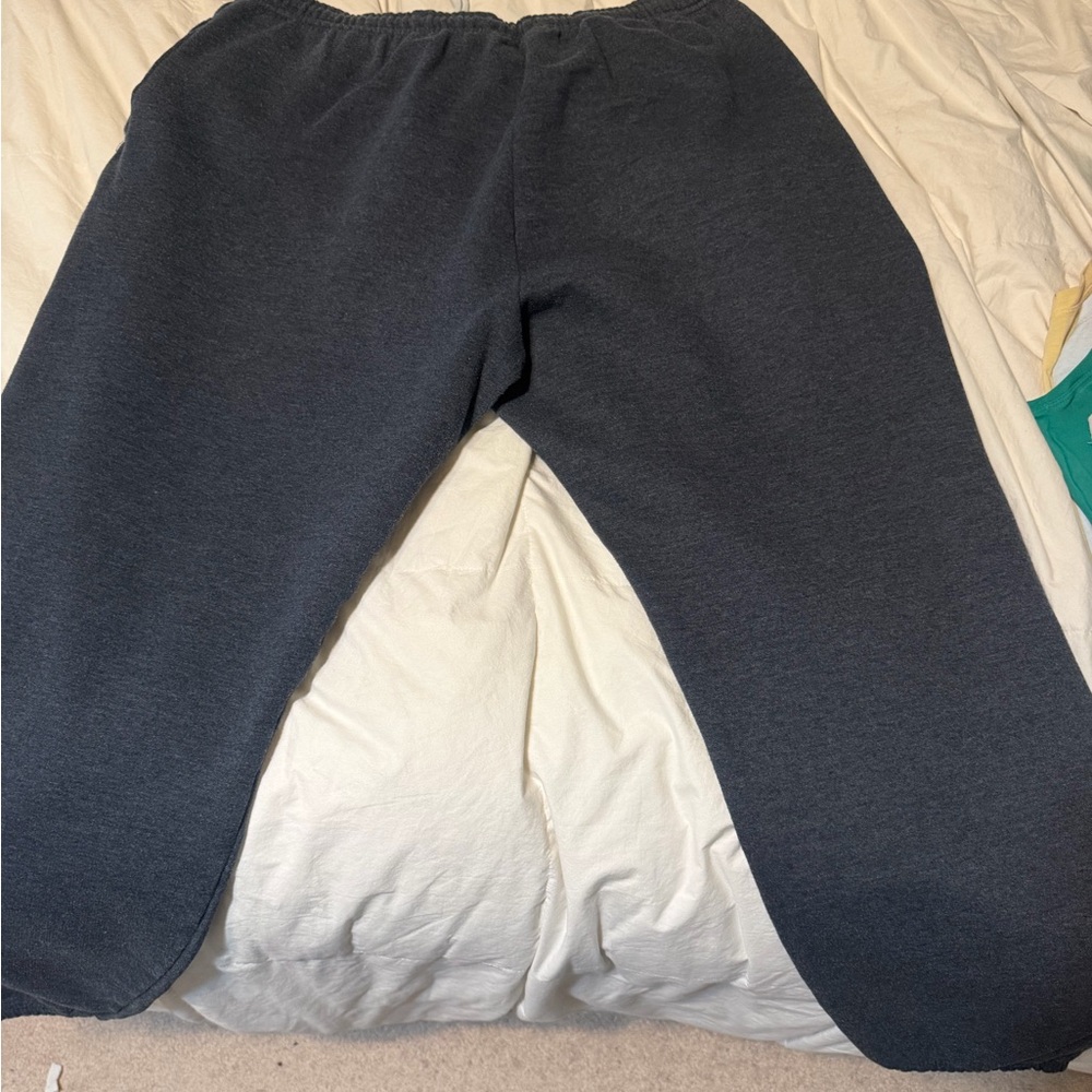 Fruit of the Loom Gray Sweat pants. 2XL - Picture 3 of 3